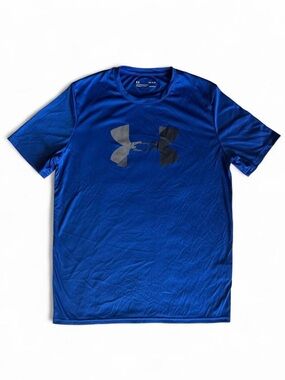 Under Armour Men’s Blue HeatGear Tech Tee - Loose Fit - Medium - NWOT